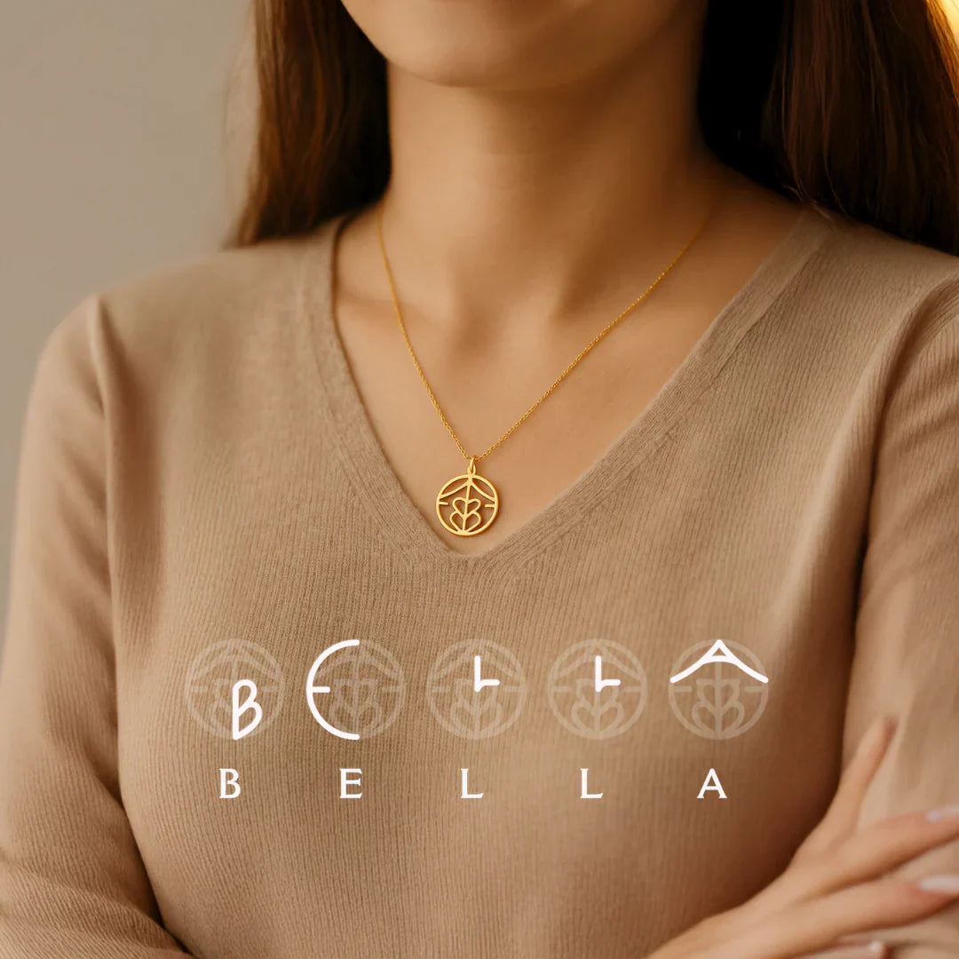 Diseñado para ti | Collar con Monograma a Medida